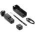 DJI Osmo Pocket 3, 2" 314x556 Touch Display, Smart Horizontal-Vertical Shooting, 1" CMOS & 4K/120fps, 3 Axis Gimbal Mechanical Stabilization, Active Track 6.0, Full-Pixel Fast Focusing, Black